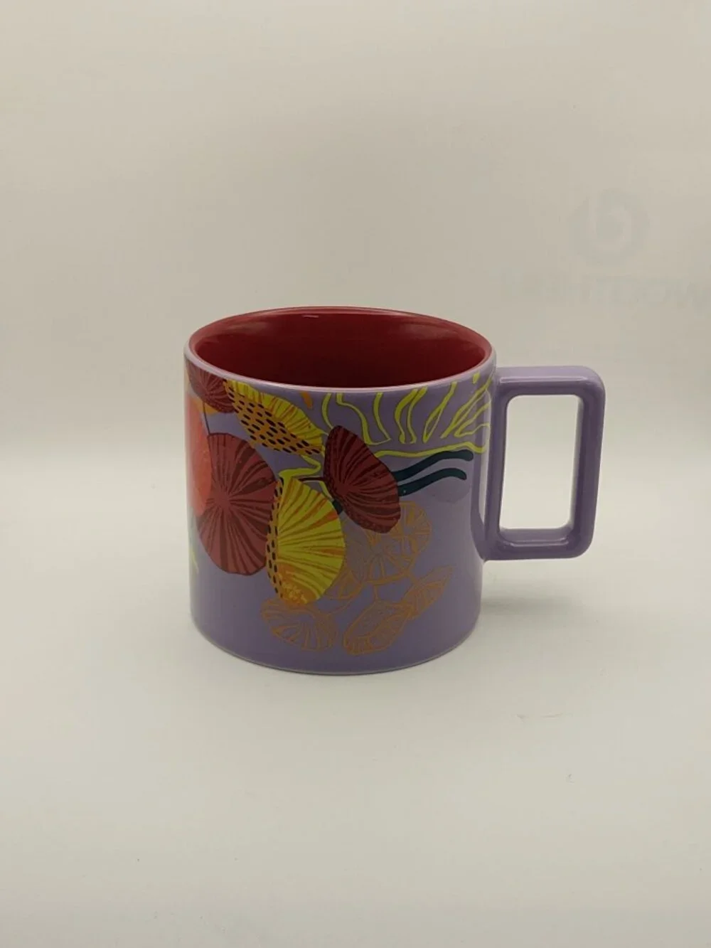 Spring 2023 Starbucks Jellyfish Parasols Purple Floral 14 oz